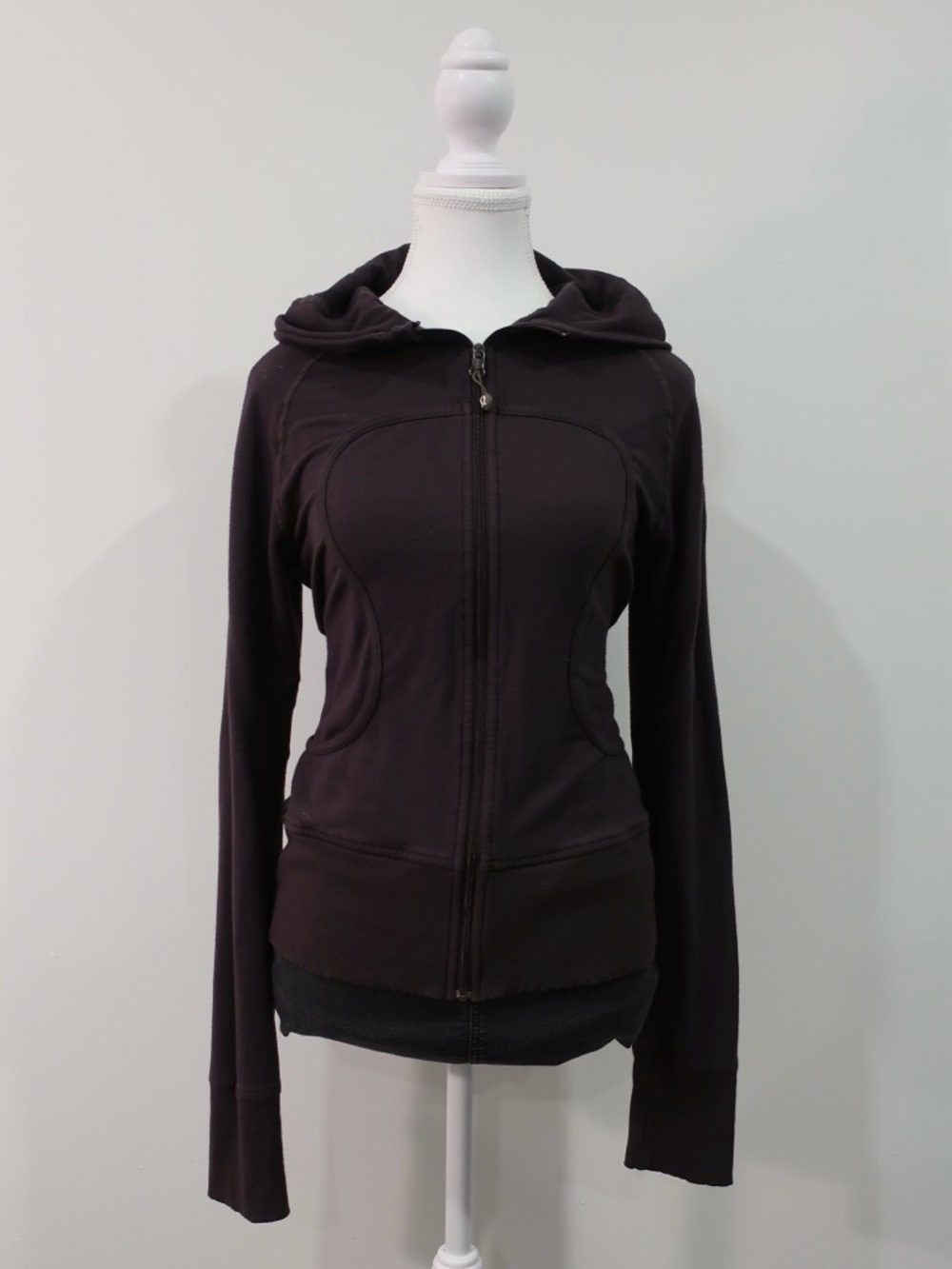 Lululemon Brown Java / Espresso Scuba Full-Zip Hoodie Size 10 Core Essential
